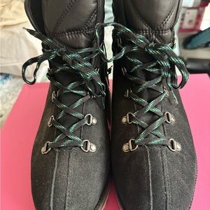 Brand New Faux Fur Lined UGG Winter Boots in Black Suede 9.5